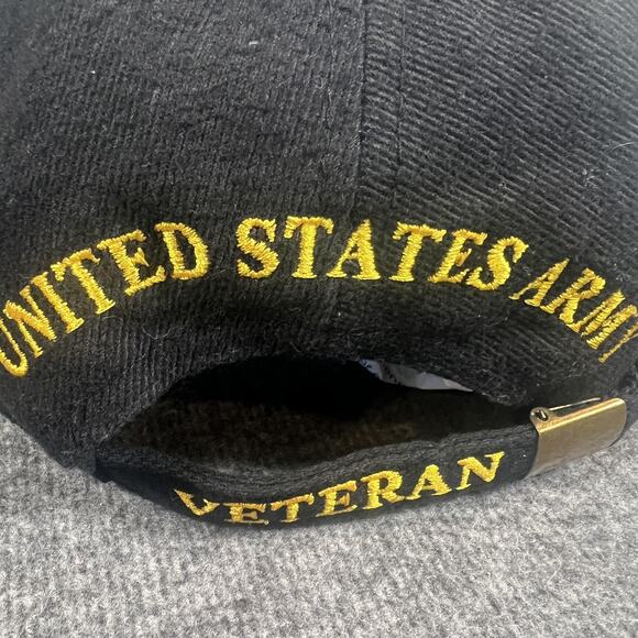 United States Army Hat Cap Strap Back Mens Scrambled Eggs Veteran Military - Picture 8 of 12